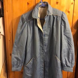 Utex blue full length jacket size s